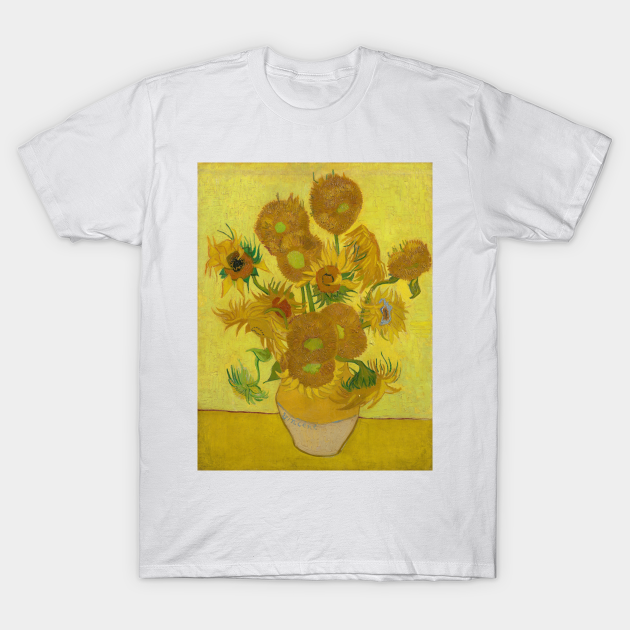 Vincent van Gogh Sunflowers Sunflowers TShirt TeePublic
